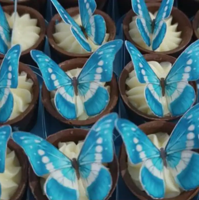 Copinho Butterfly — ninho ou brigadeiro branco